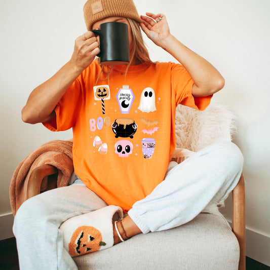 Halloween Grid Hoodie