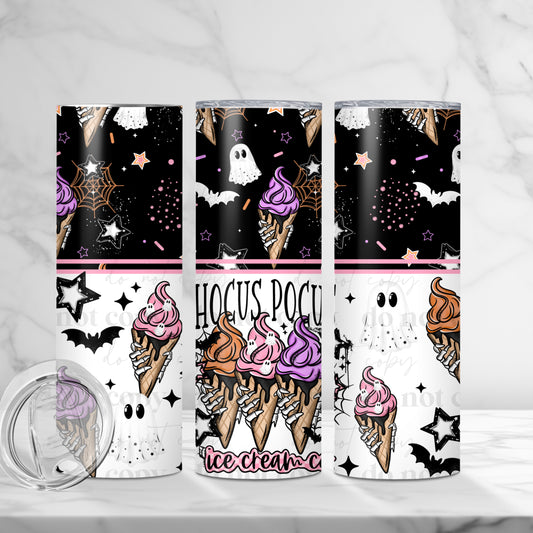 Hocus Pocus Ice Cream Skinny Tumbler
