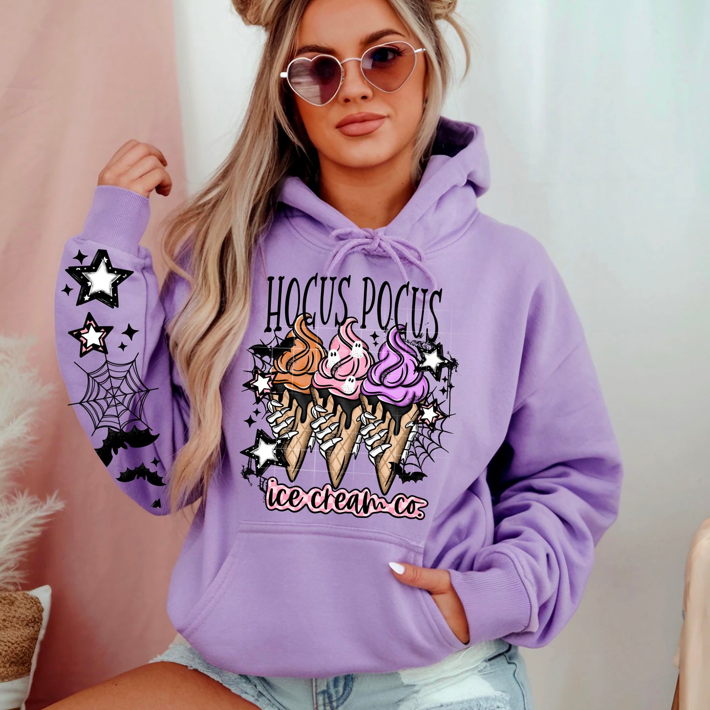 Hocus Pocus Ice Cream Co. Hoodie (Black)
