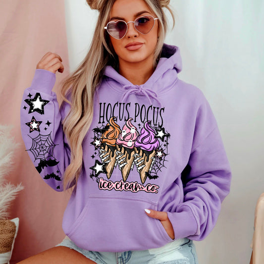 Hocus Pocus Ice Cream Co. Hoodie (Black)