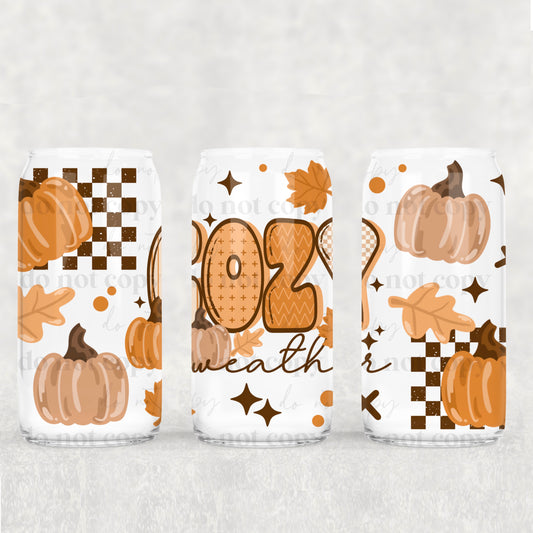 Cozy Weather 16oz Tumbler