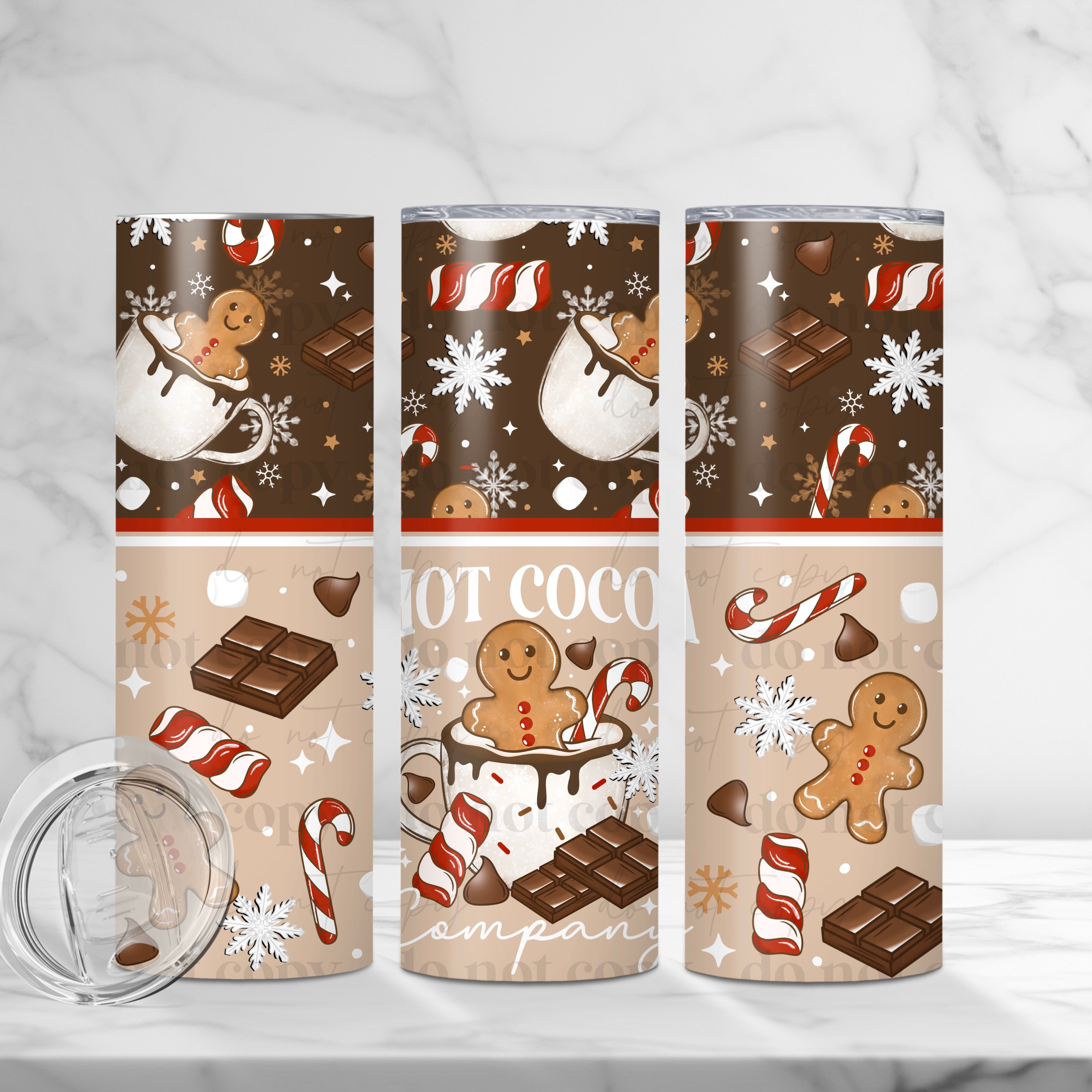 Hot Cocoa Company Skinny Tumbler