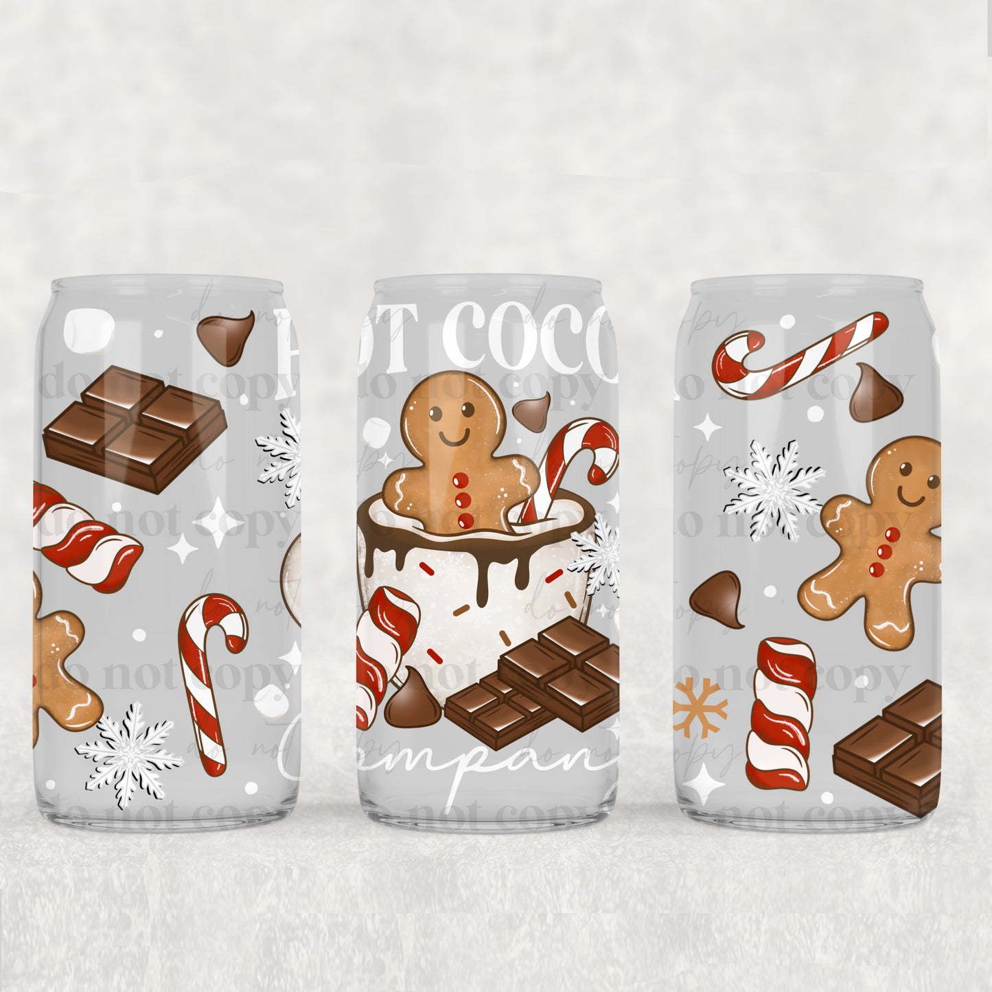 Hot Cocoa Company (UVDTF ONLY) 16oz Tumbler