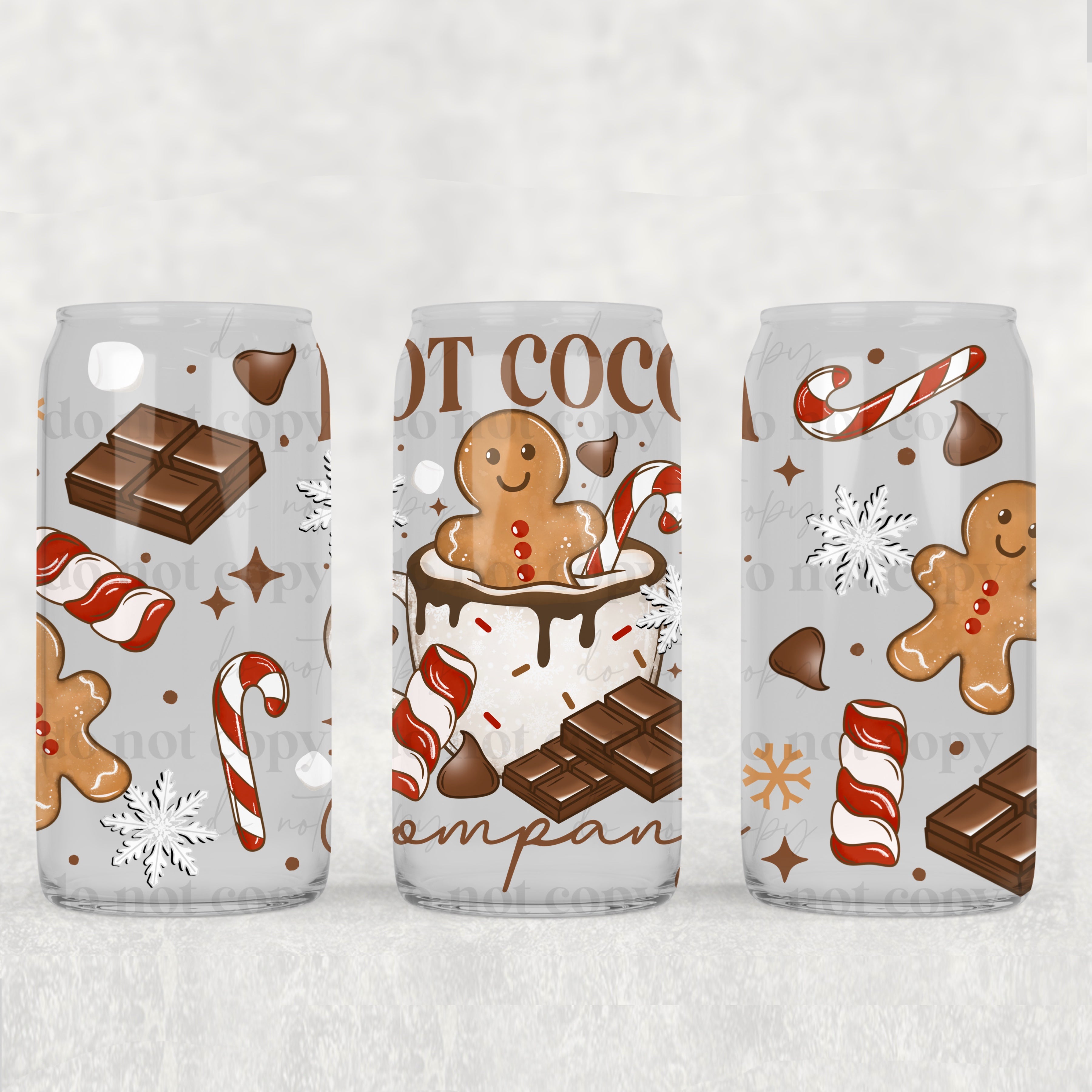 Hot Cocoa Company (UVDTF) 16oz Tumbler