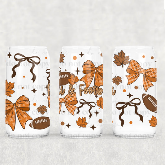 Fall & Football 16oz Tumbler