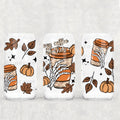 Fall Cozy Coffee Weather Skellie 16oz Tumbler