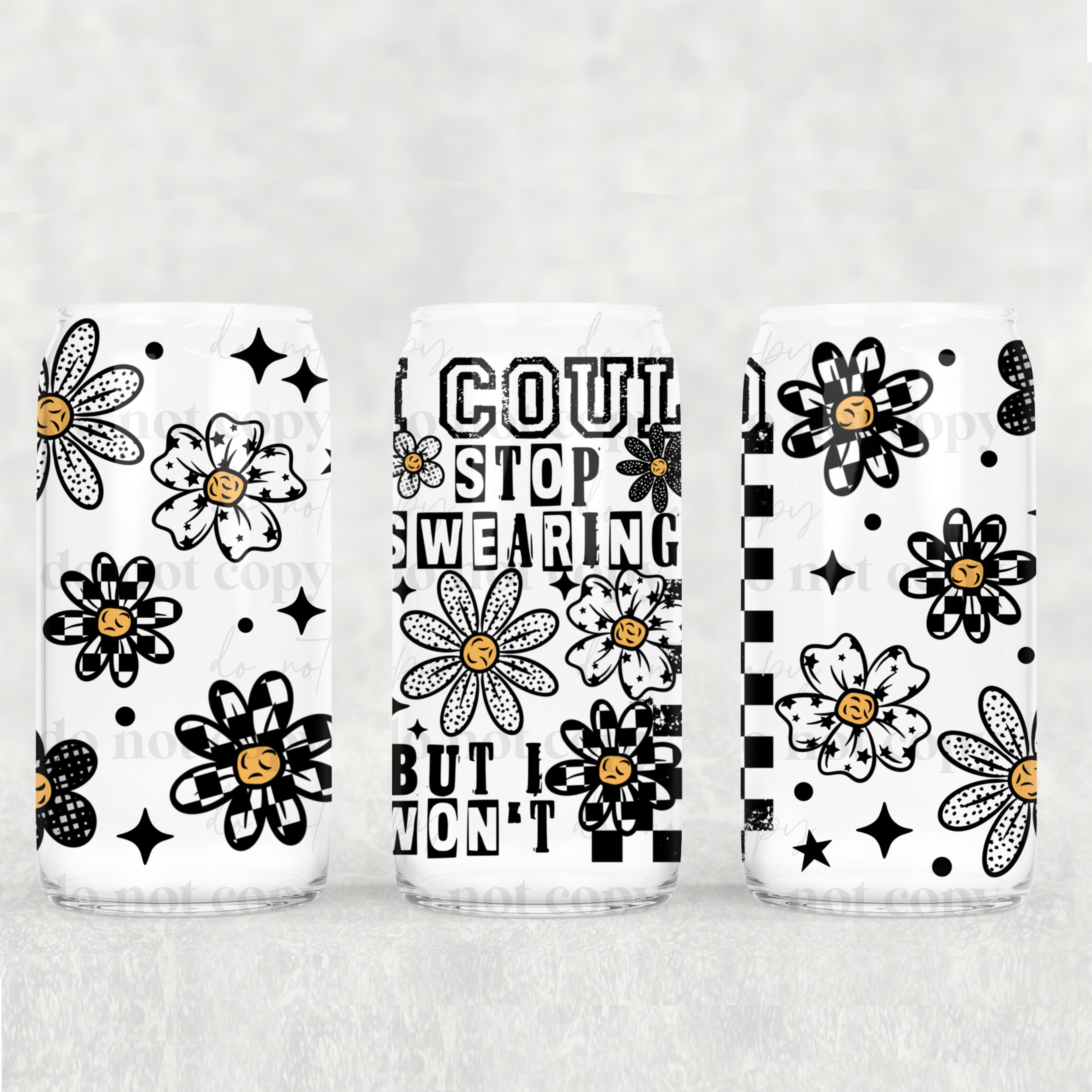I Could Stop Swearing 16oz Tumbler