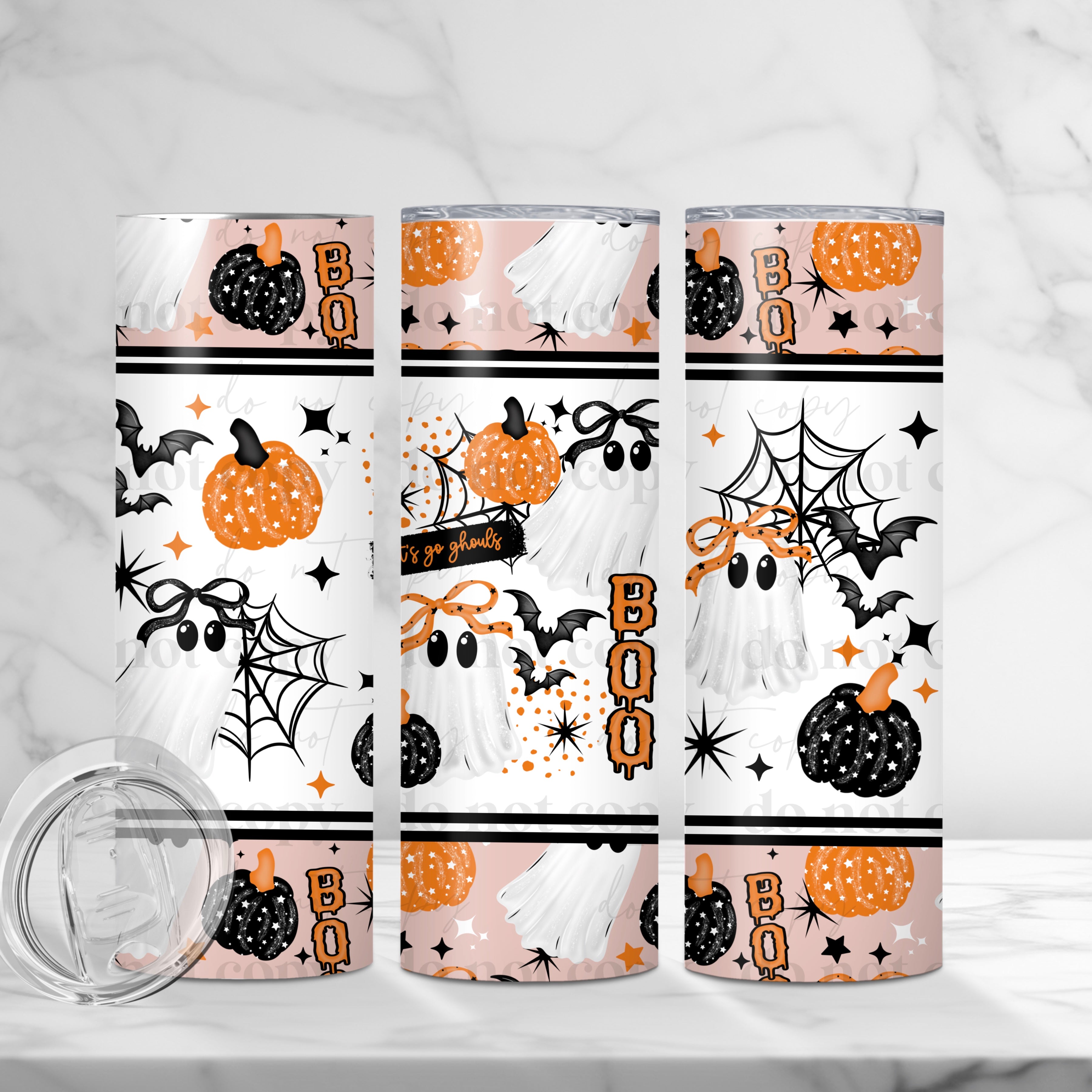 Boo Ghostie Skinny Tumbler