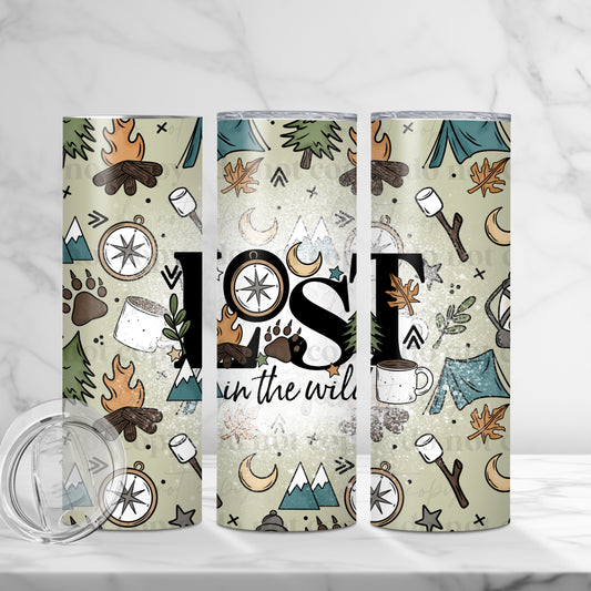 Lost in the Wild Skinny Tumbler