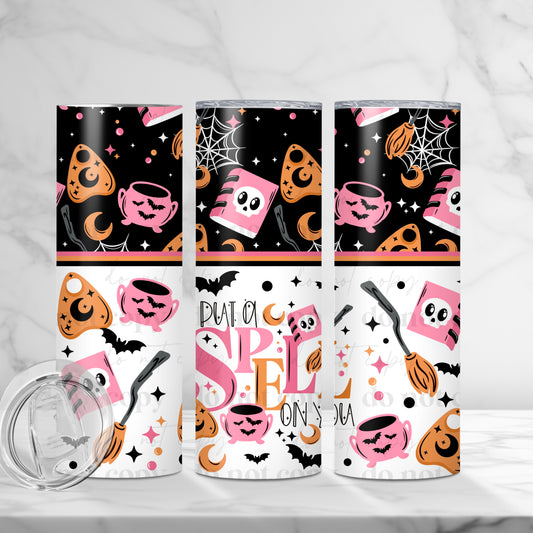 Put A Spell on You Skinny Tumbler