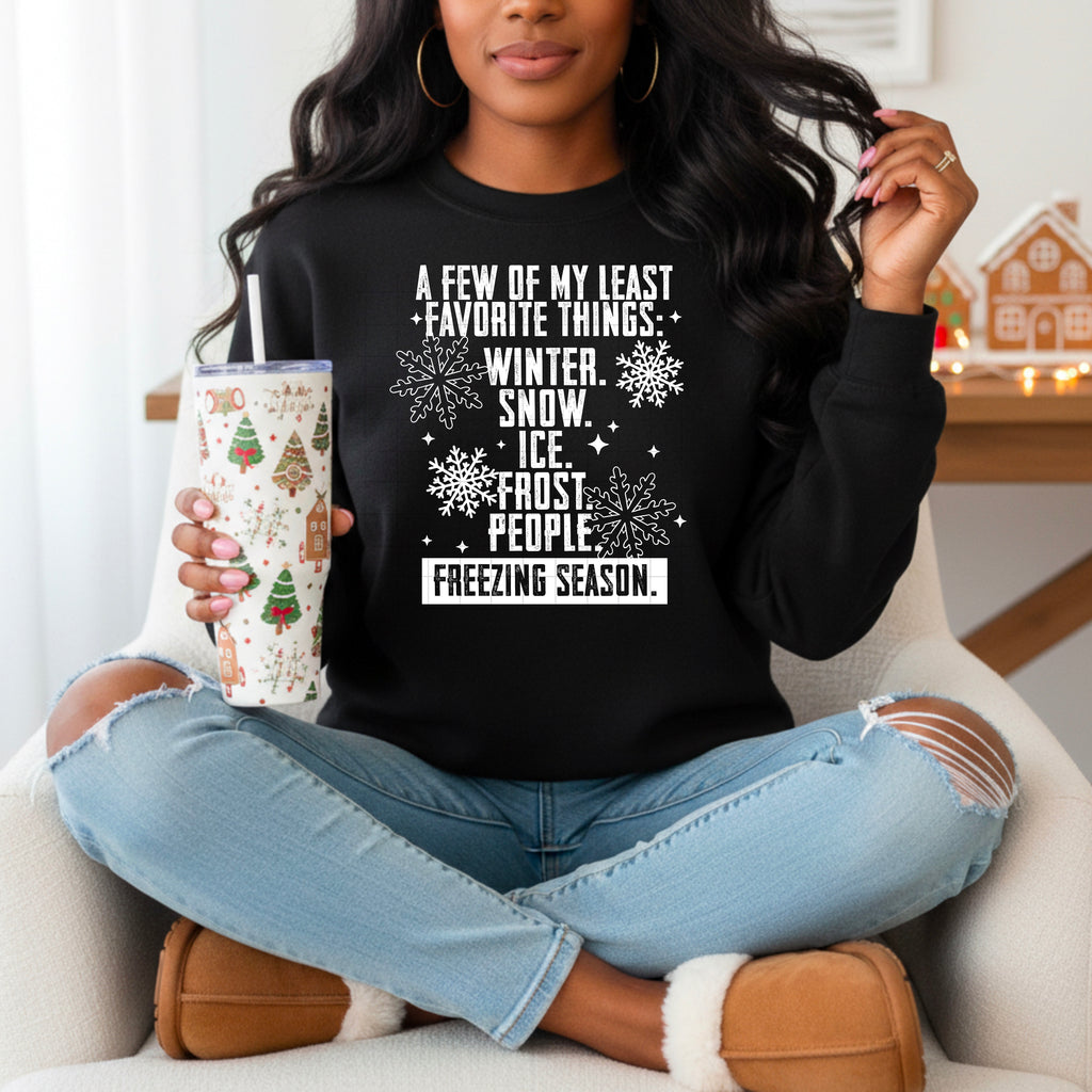 Least Favorite Things Winter (White)