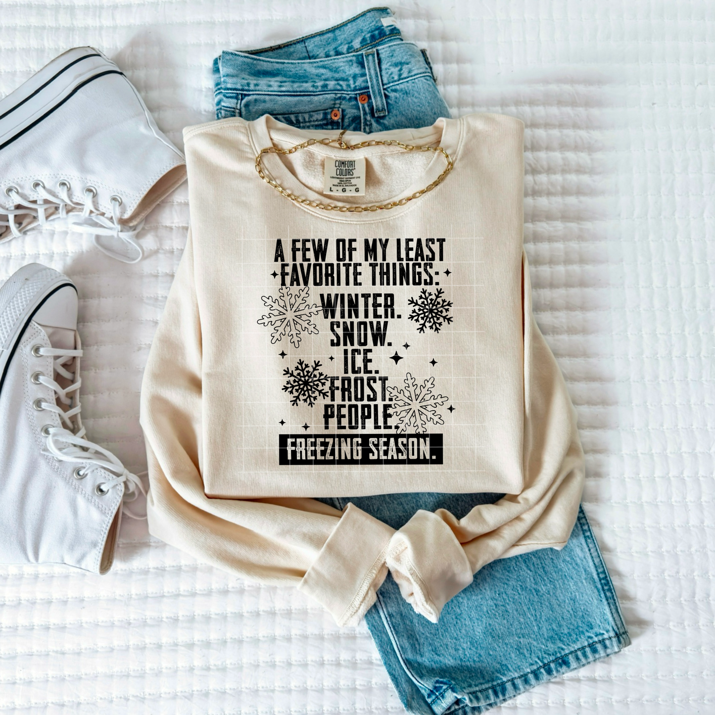 Least Favorite Things Winter (Black)