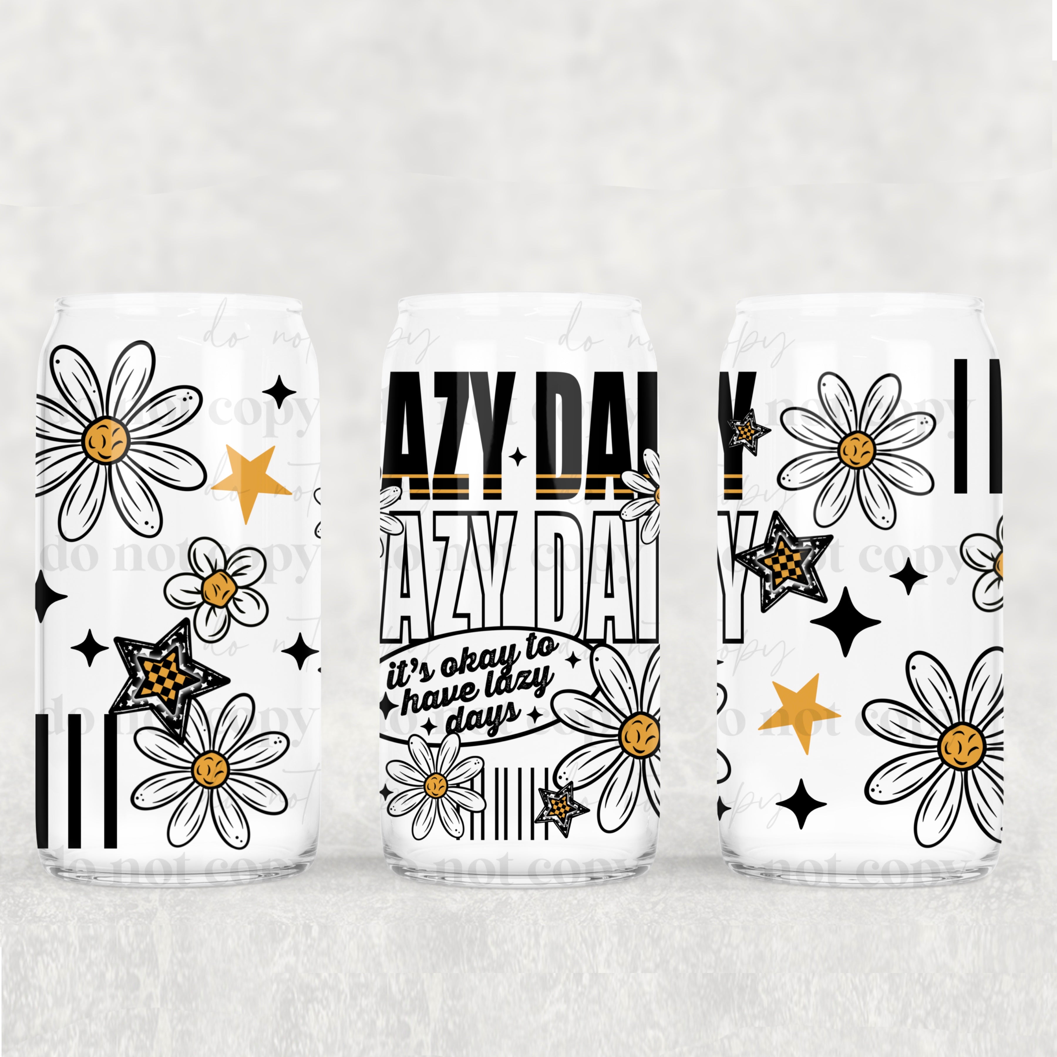 Lazy Daisy 16oz Tumbler