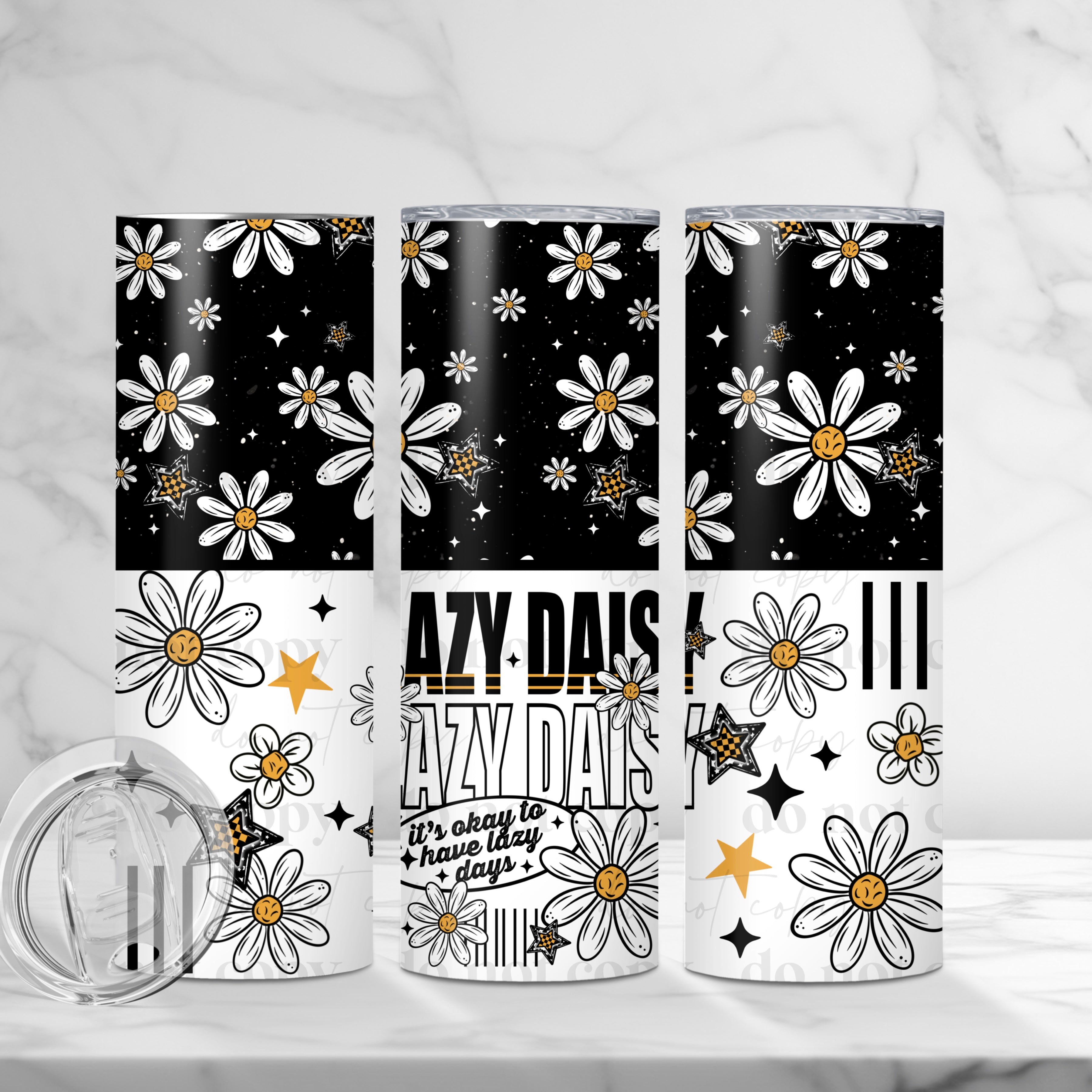 Lazy Daisy Skinny Tumbler