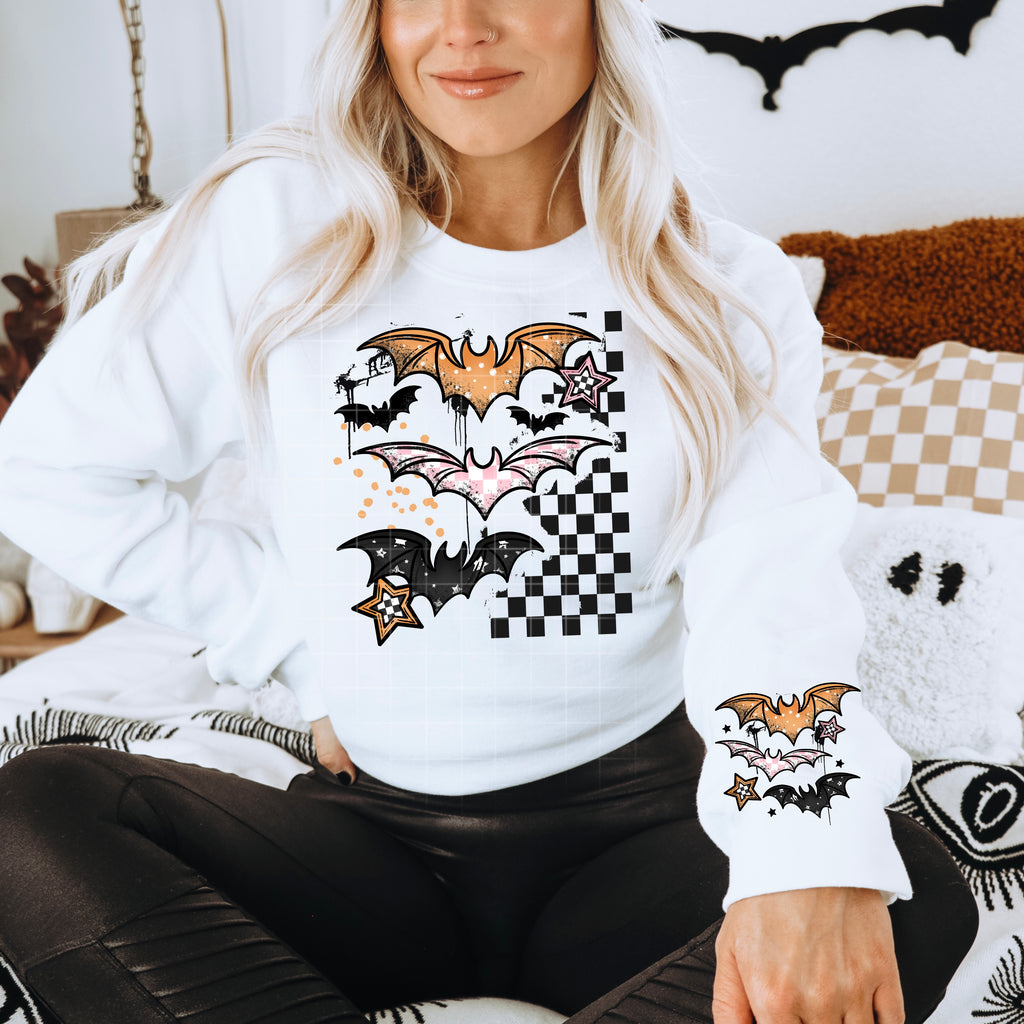 Grunge Bats Hoodie
