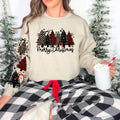 Merry Christmas Plaid Trees