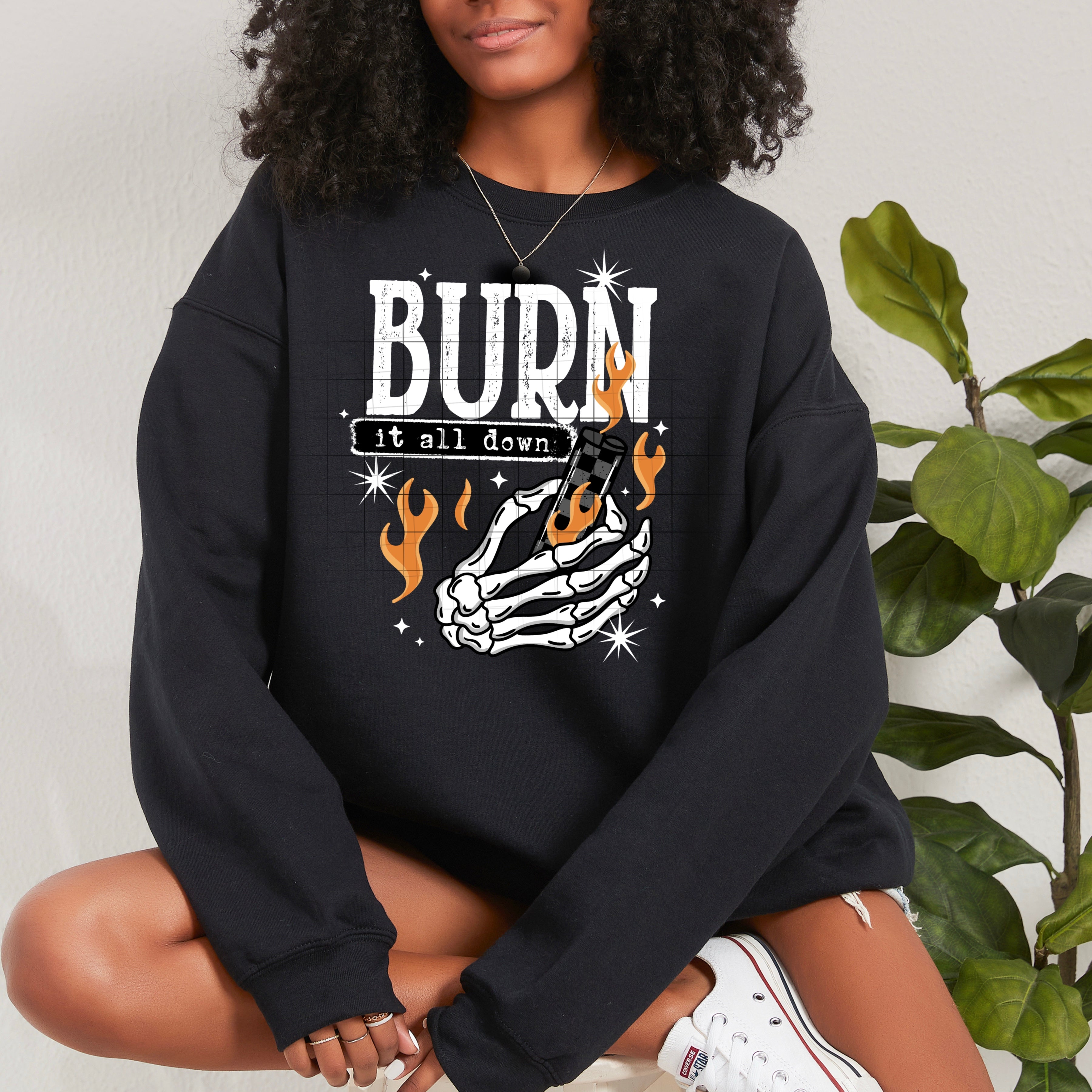 Burn It All Down (White)