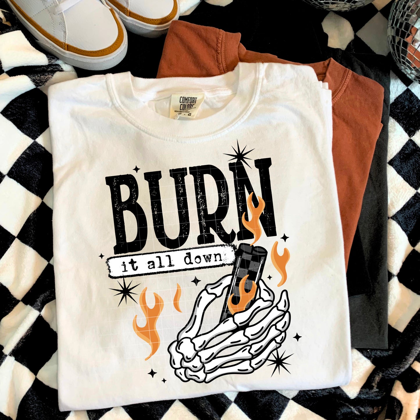 Burn it All Down (Black)