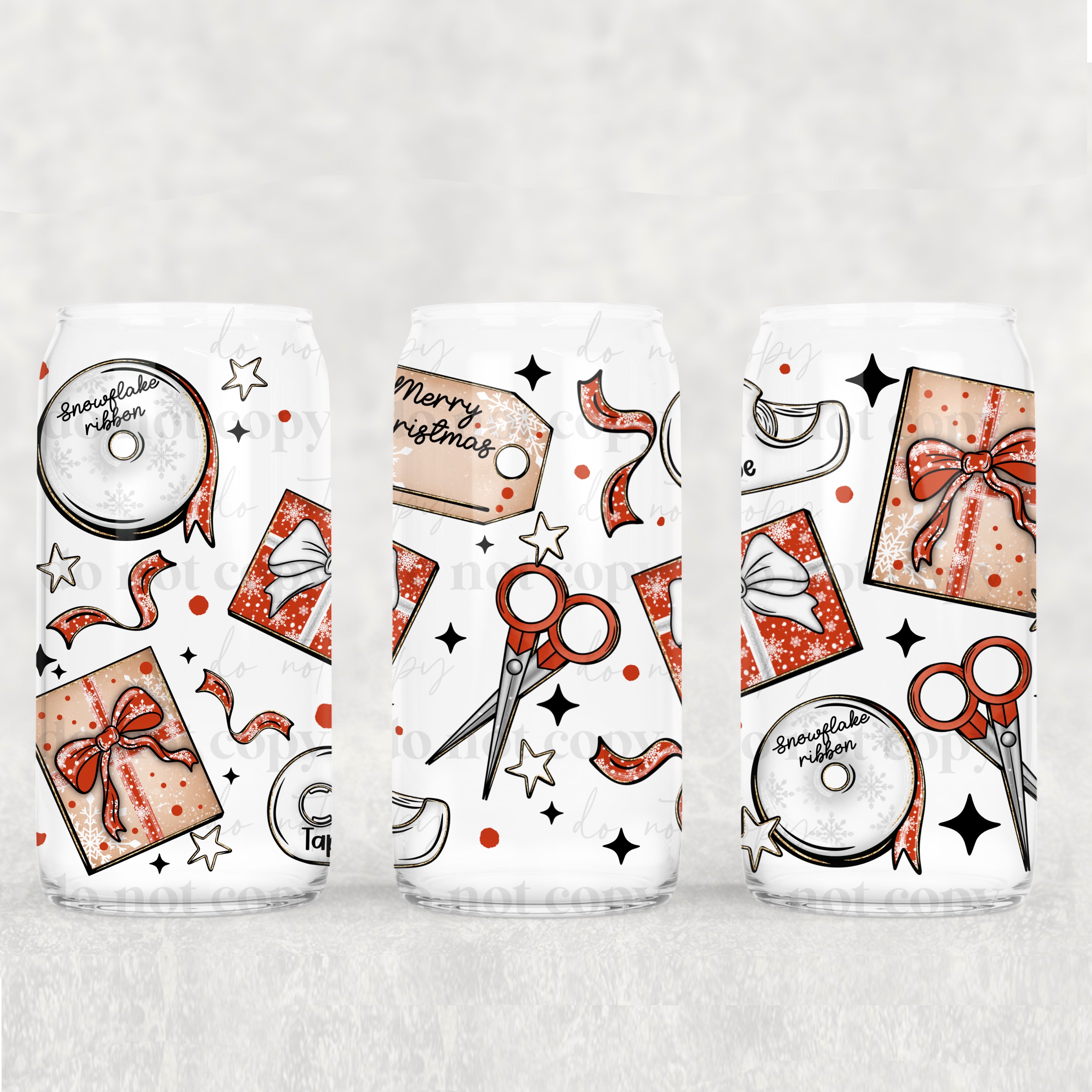 Wrapping Paper 16oz Tumbler