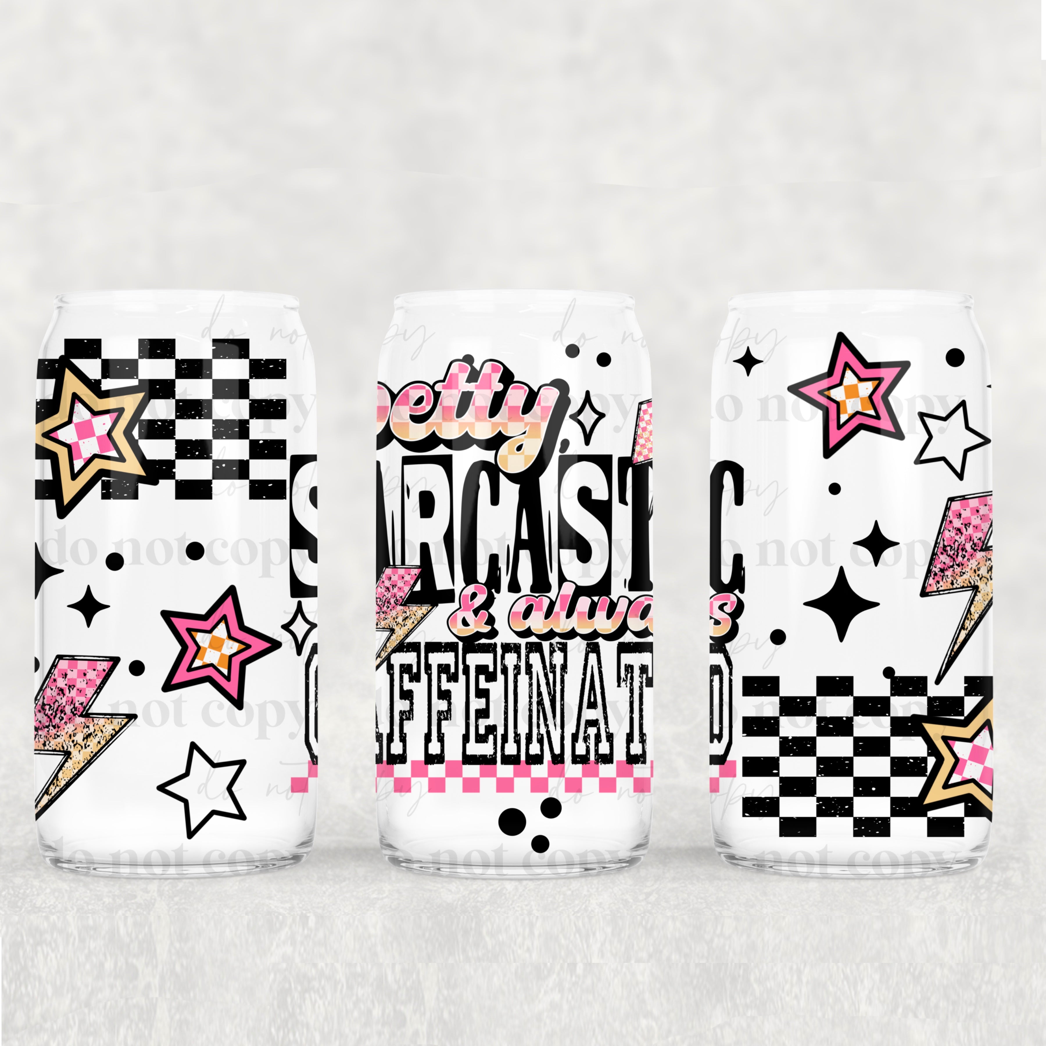 Petty, Sarcastic, & Caffeinated 16oz Tumbler