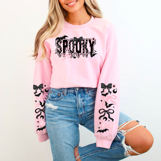 Spooky Bats & Bows Hoodie