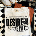 No Desire to Fit In (Black)