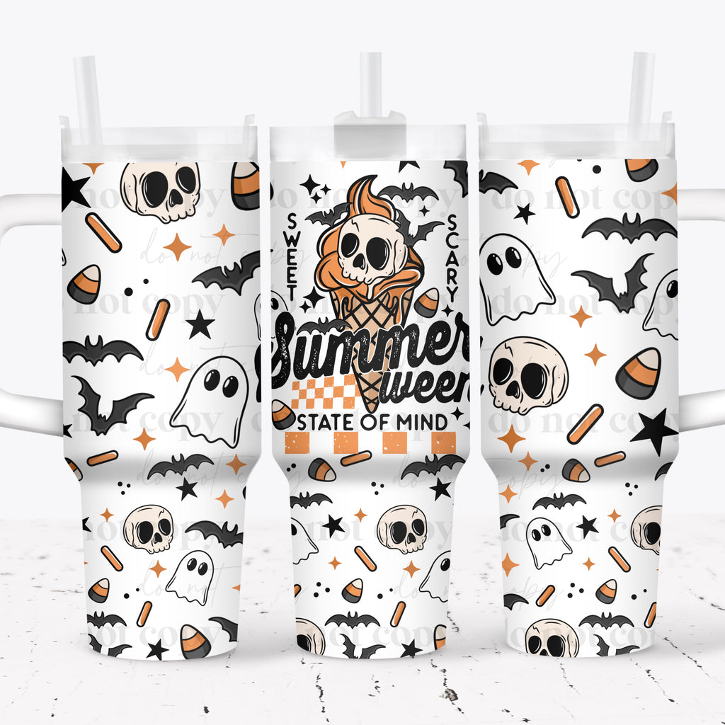 Summerween State of Mind 40 oz Tumbler