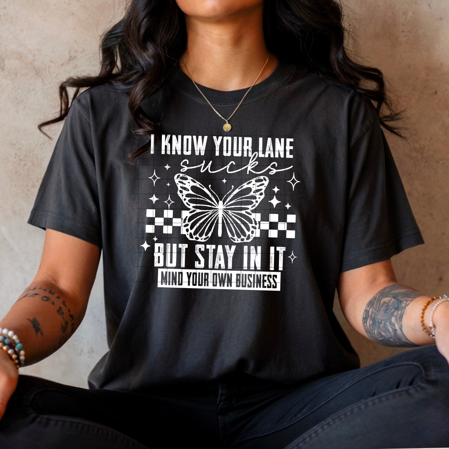 I Know Your Lane Sucks (White)