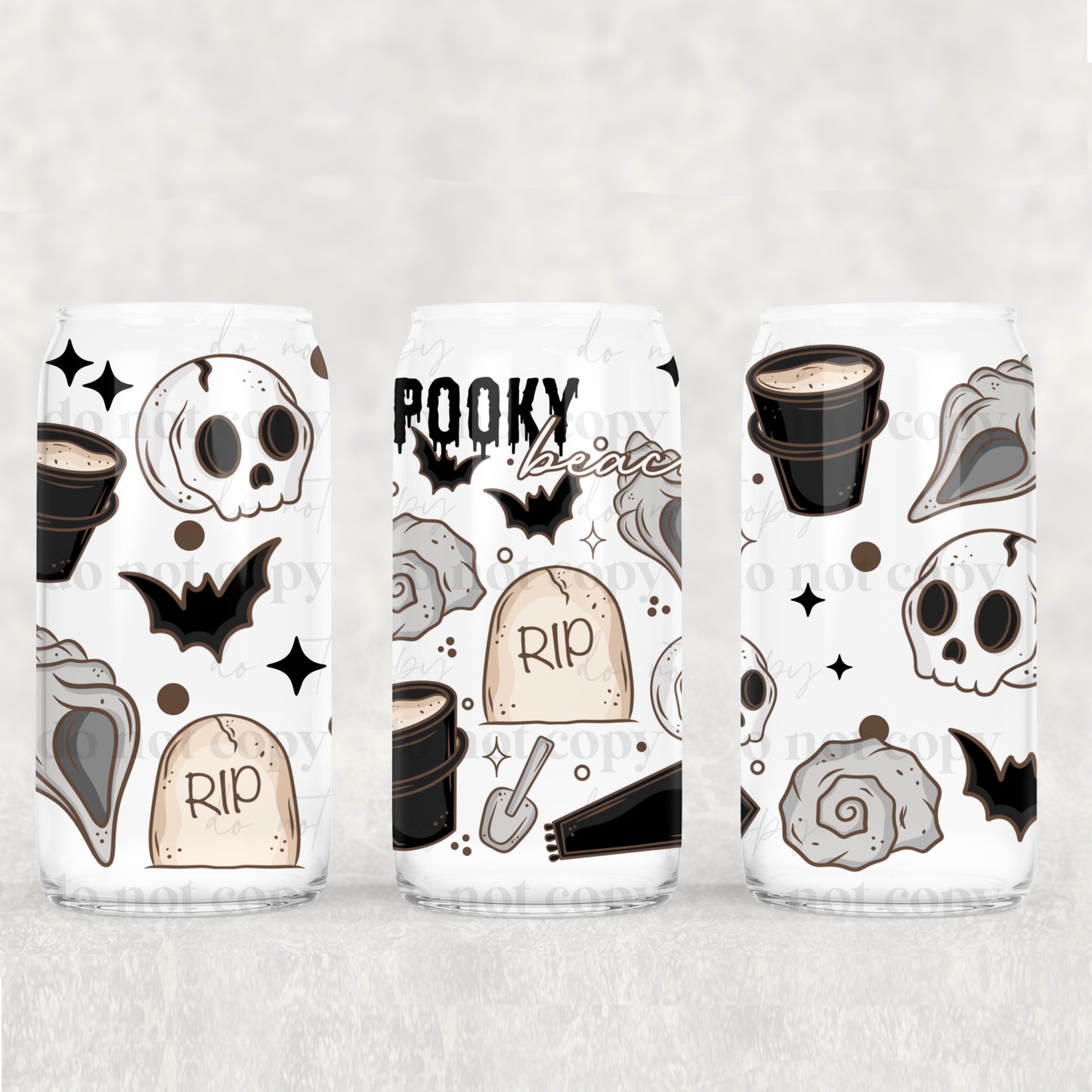 Spooky Beach 16oz Tumbler