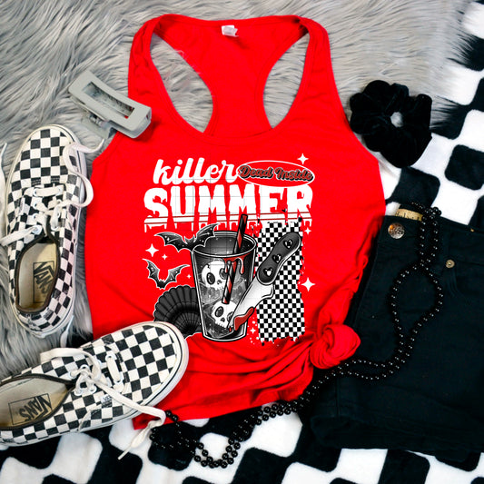 Killer Summer (White) Shirt, Crewneck, Hoodie
