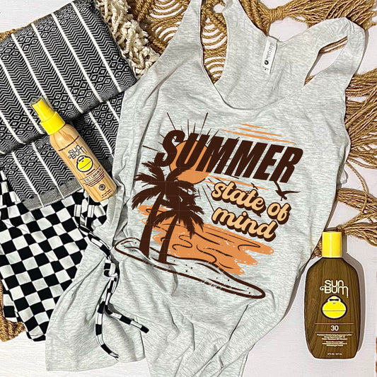 Summer State of Mind Shirt, Crewneck, Hoodie