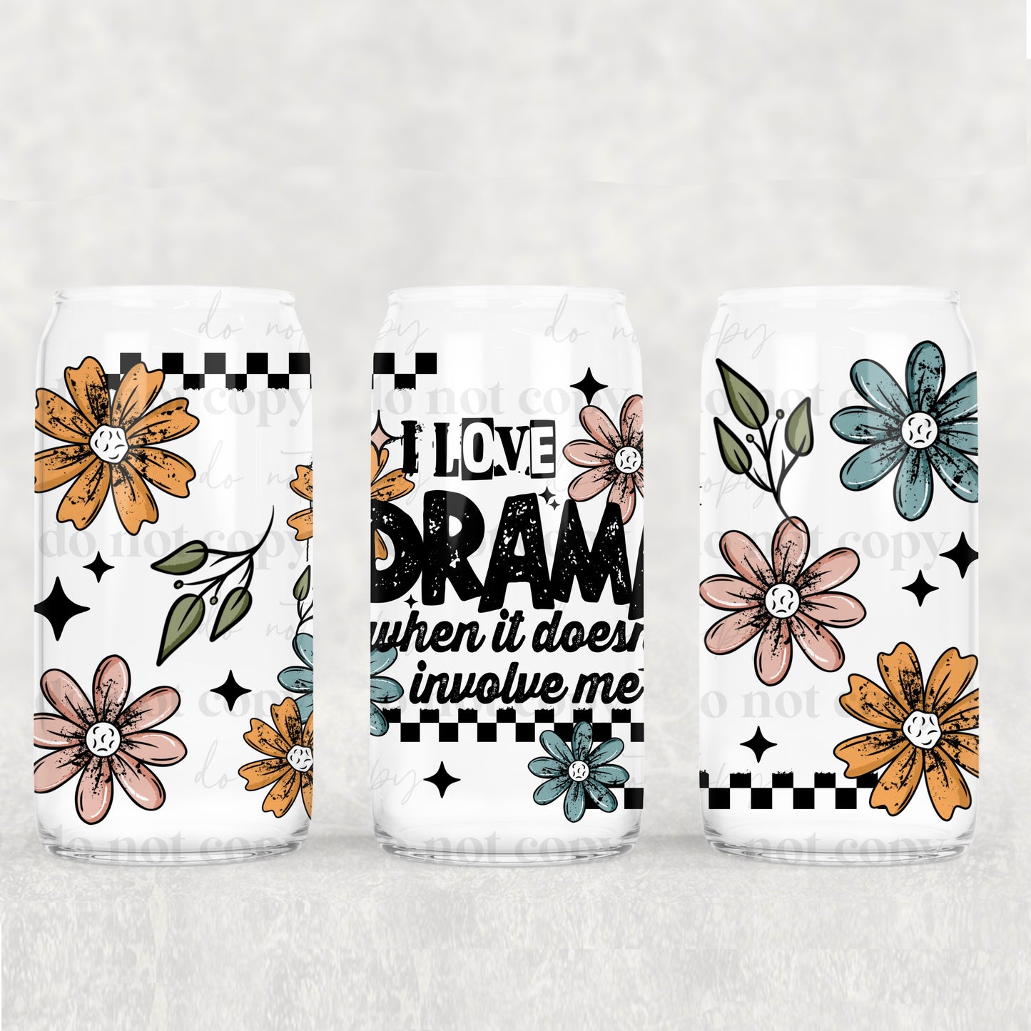 I Love Drama 16oz Tumbler