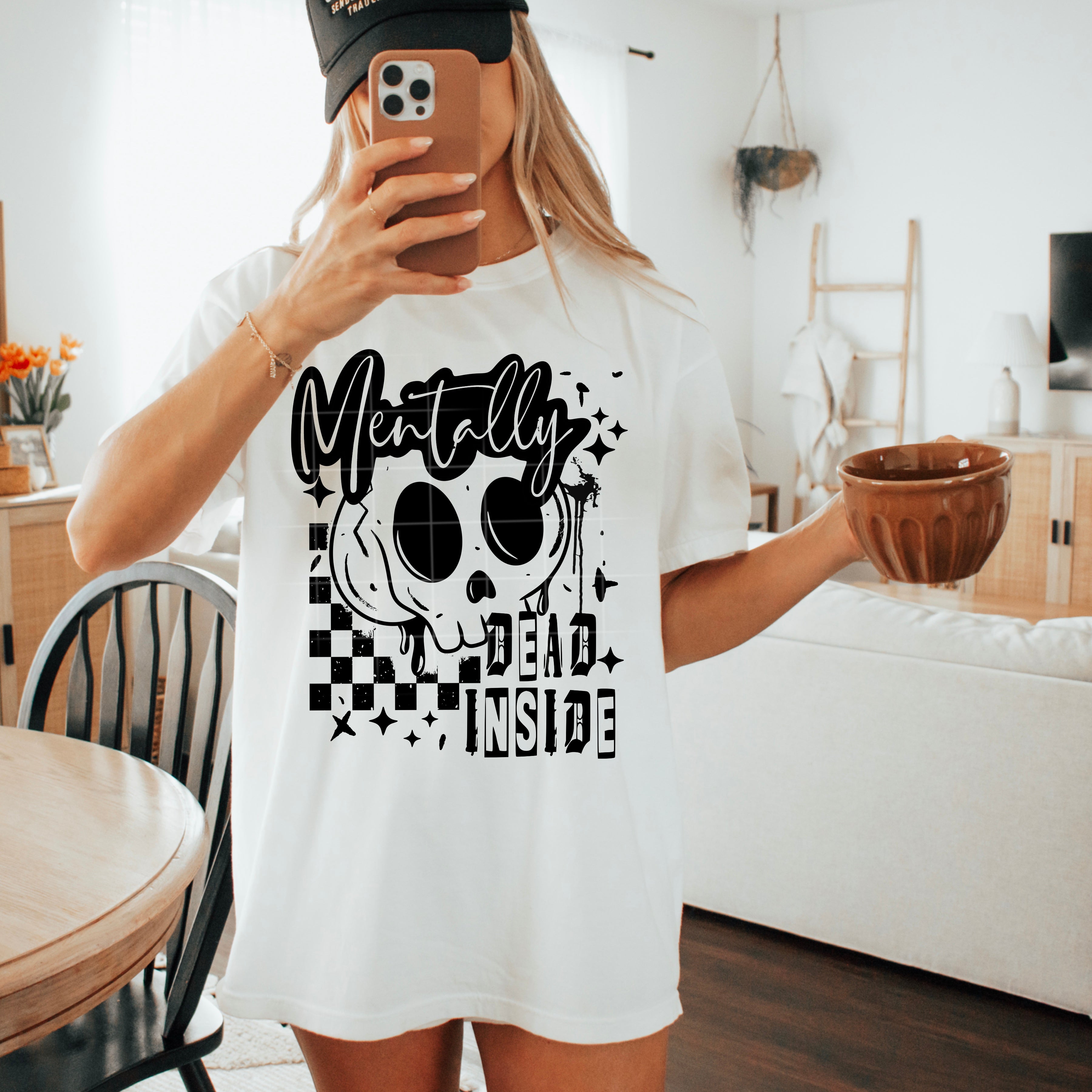 Mentally Dead Inside Hoodie (Black)
