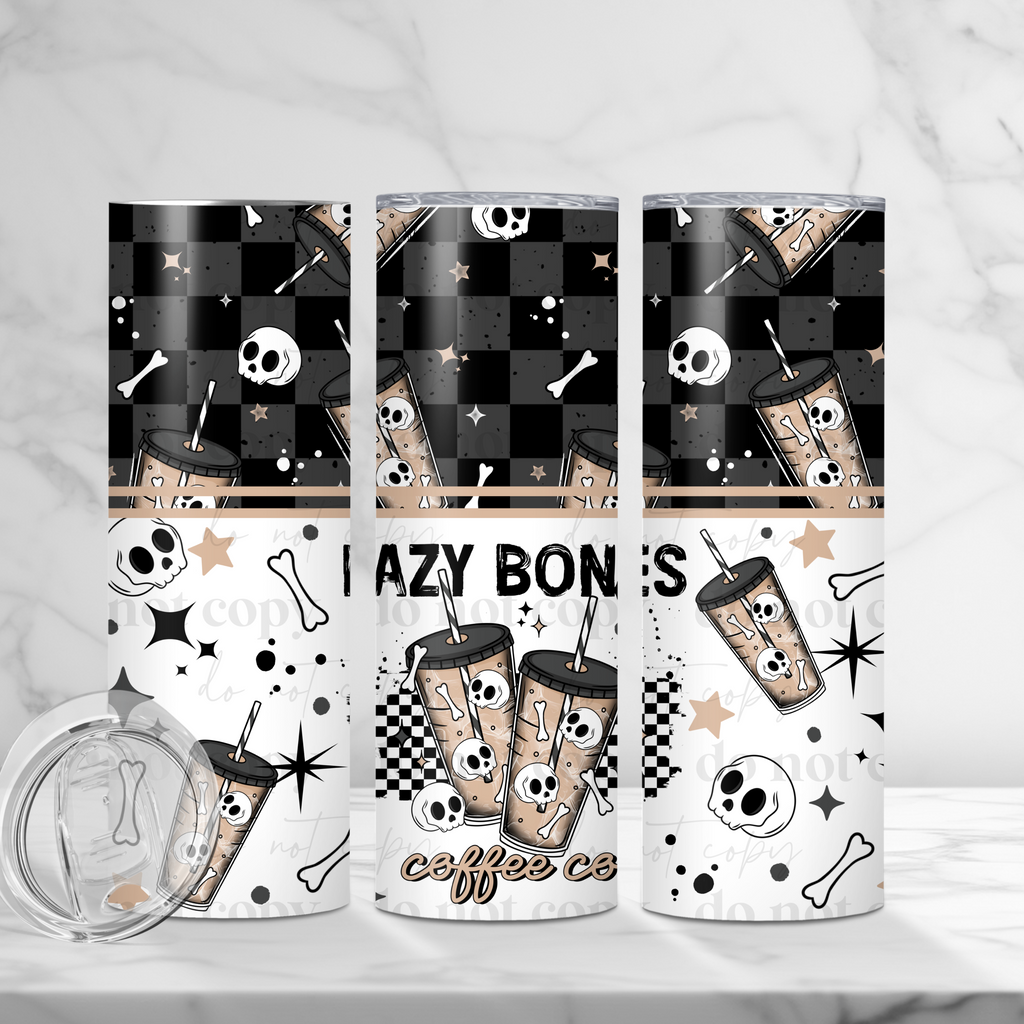 Lazy Bones Coffee Co. Skinny Tumbler