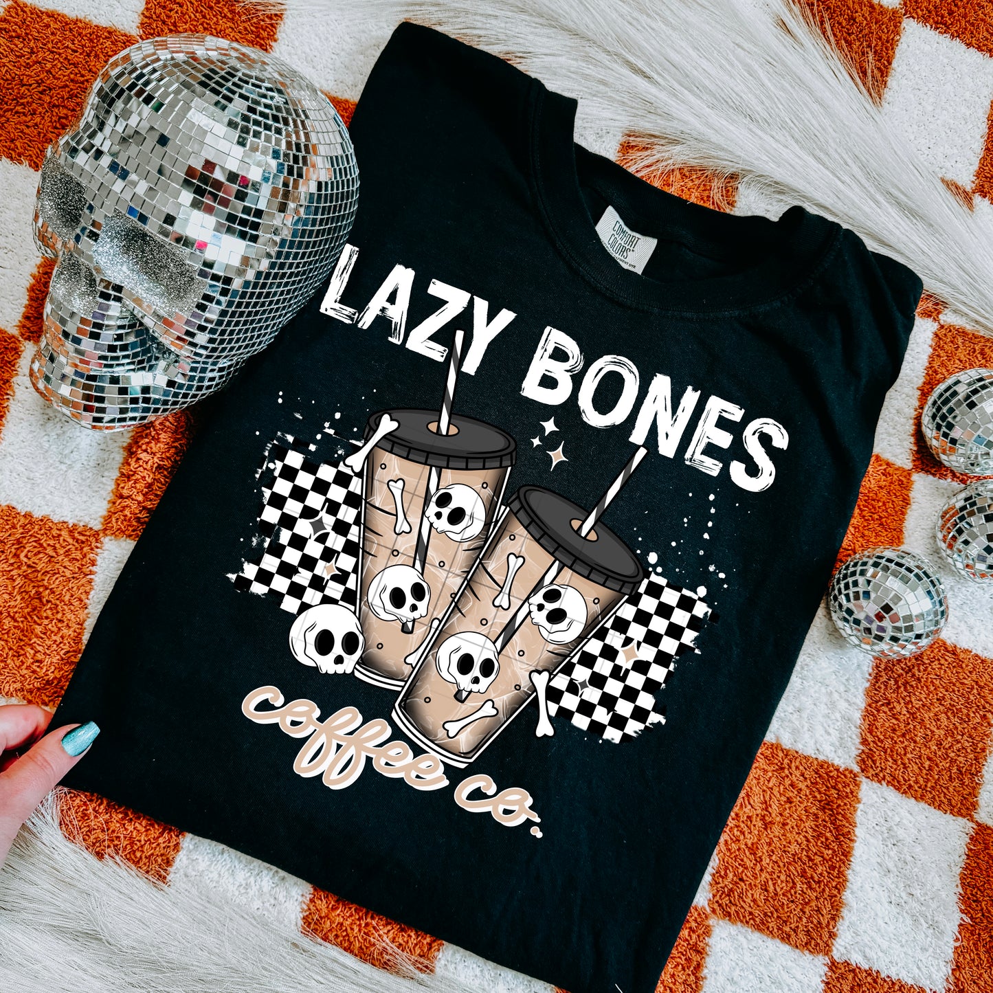Lazy Bones Coffee Co. (White)