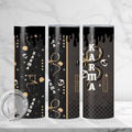 Karma Snake Skinny Tumbler