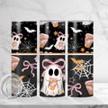Bow Ghostie Skinny Tumbler