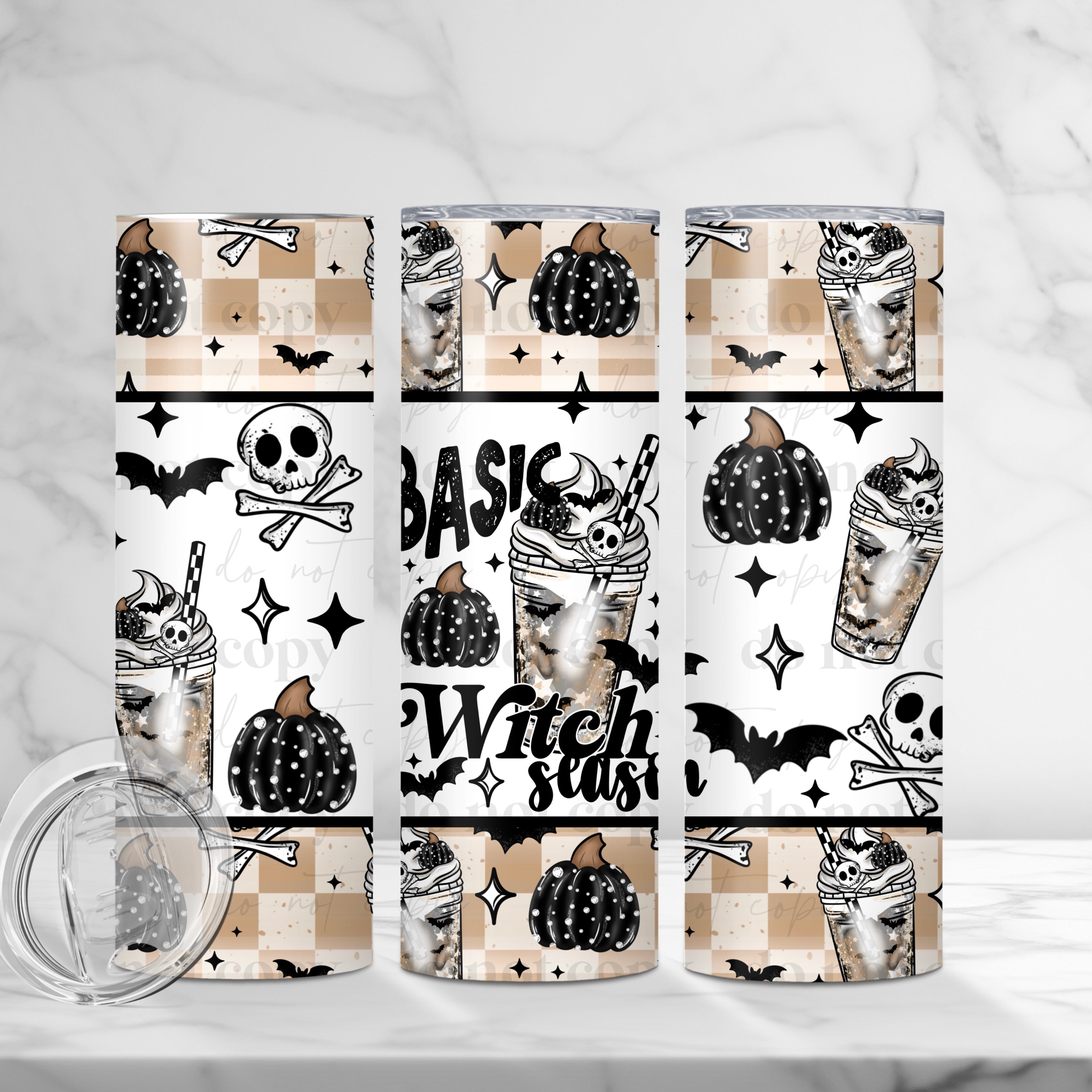 Basic Witch Season Skinny Tumbler