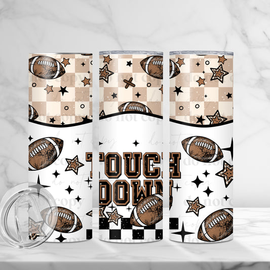 Touchdown Skinny Tumbler