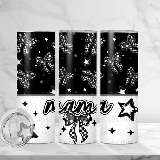 Mama Bow Skinny Tumbler