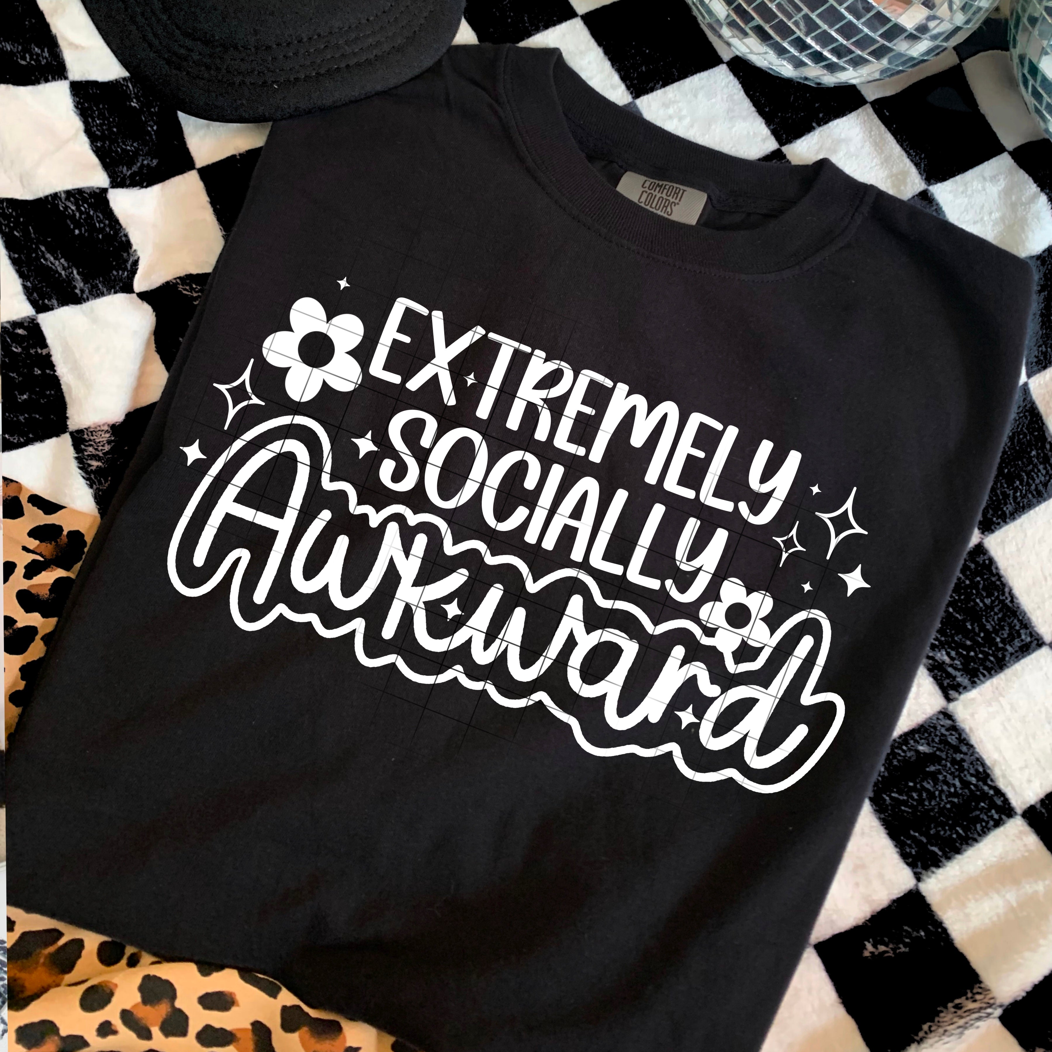 Extremely Socially Awkward (White)