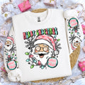 Colorful Merry Christmas Santa (Light)