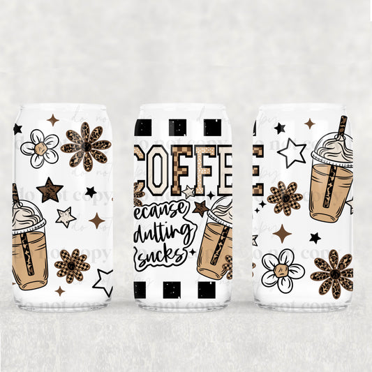 Coffee Helps 16oz Tumbler