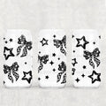 Checkered Bows & Stars 16oz Tumbler