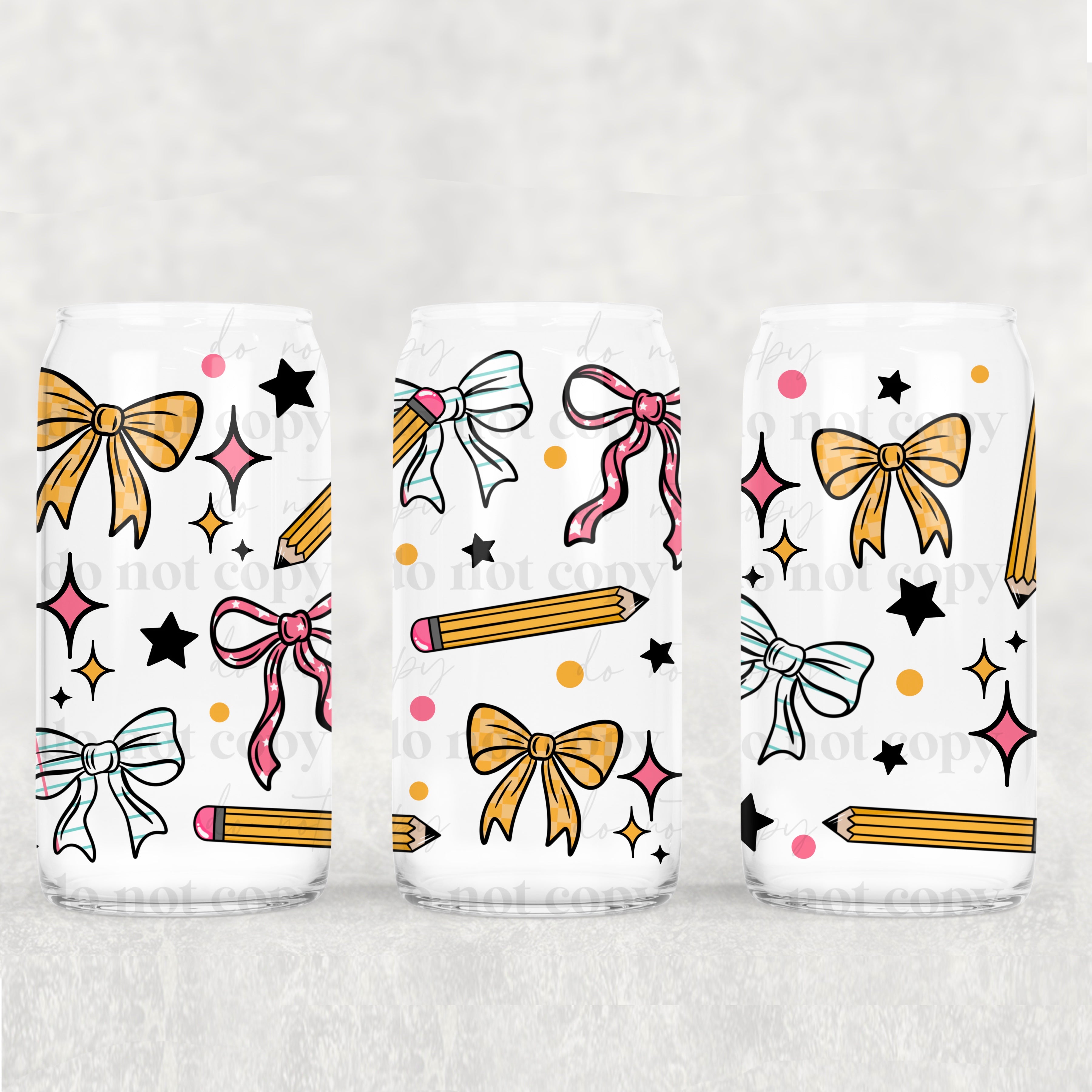 School Bows 16oz Tumbler