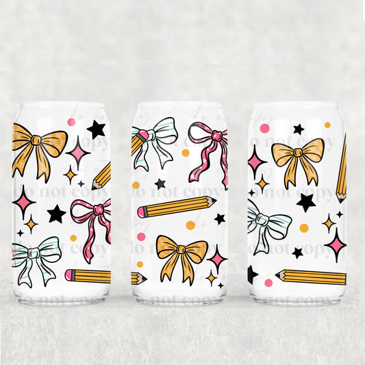 School Bows 16oz Tumbler