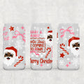 Santa Claus is Coming to Town (Dark) (UVDTF) 16oz Tumbler
