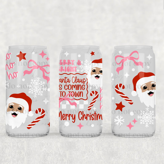 Santa Claus is Coming to Town (Light) 16oz Tumbler