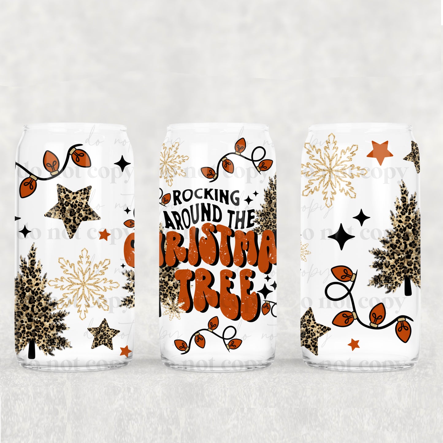 Rocking Around Christmas 16oz Tumbler