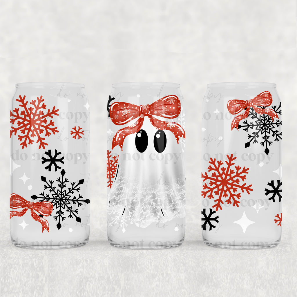 Lace Ghostie 16 oz Tumbler